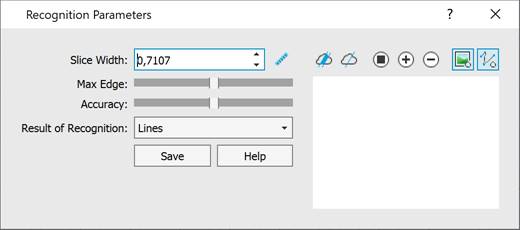 CAD drawing Recognition Settings 8