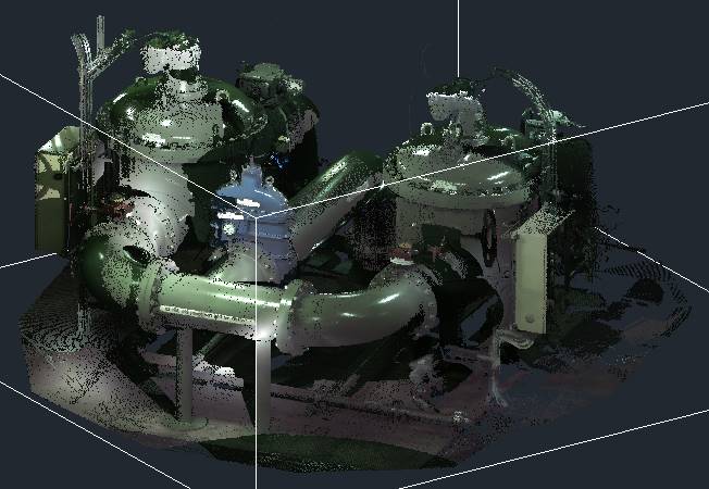 CAD drafting Point Clouds View Mode 15