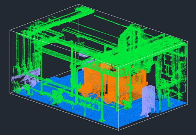 CAD drafting Point Clouds View Mode 21