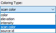 CAD software Recolor a Cloud by Intensity 7