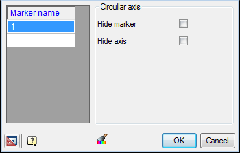 CAD drawing Arc construction axis 8