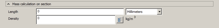 CAD software Calculate section characteristics 10