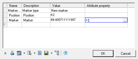 CAD software Universal marker 19
