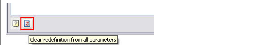 CAD drawing Parameters Redefinitions 17