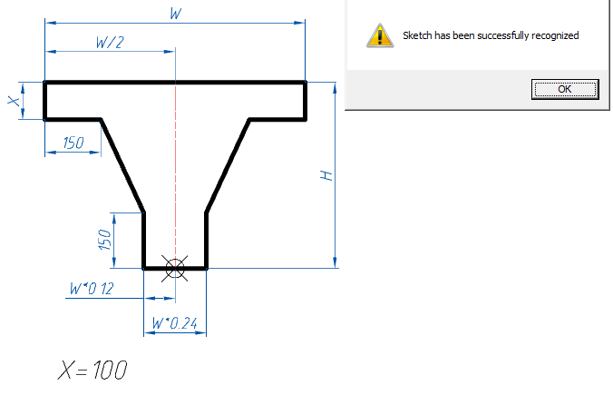 CAD drawing Create sketch 5