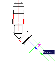 CAD software Example of construction of the pipeline on external cone 4