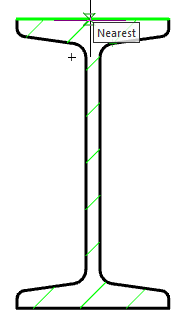 CAD drafting Calculate section characteristics 6