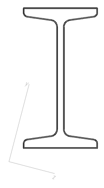 CAD drawing Calculate section characteristics 8