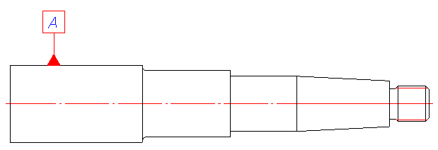 CAD software Datum identifier 7