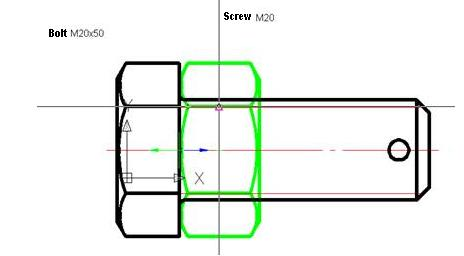 CAD drafting Details in the database. Dependences 0