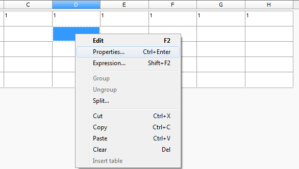 CAD drafting Cell Properties 0