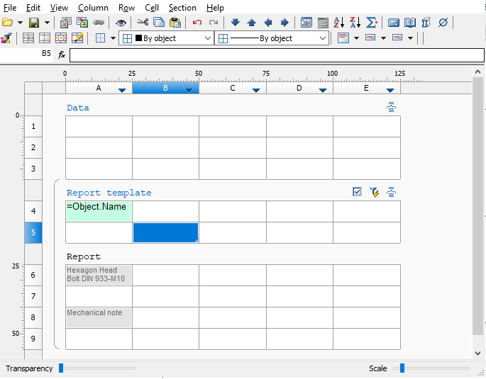 CAD drafting Report Template 3