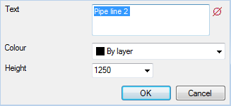 CAD software Text editing 1