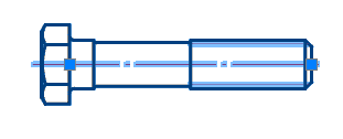 CAD drawing WORKING WITH STANDARD ELEMENTS 383