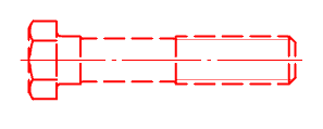 CAD drawing WORKING WITH STANDARD ELEMENTS 386