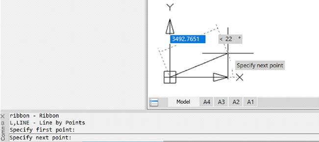 CAD drafting Command Line 12