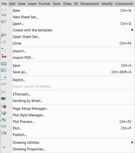 CAD software Working with Documents 1