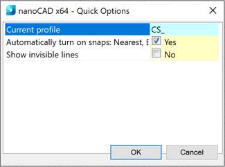CAD drafting Settings of Layers Profiles 9