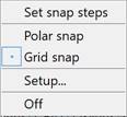 CAD drafting Snap and Grid Mode 12