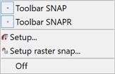 CAD drawing Object Snap Mode OSNAP 17