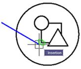 CAD drawing Object Snap Mode OSNAP 35