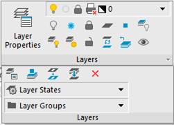 CAD drafting Distributing Objects by Layers 0