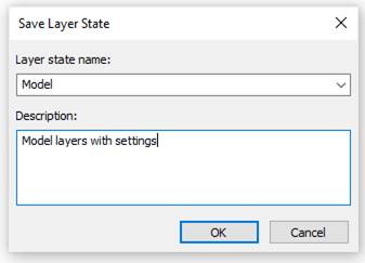 CAD drawing Configuration of Layers 17