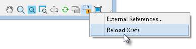 CAD drawing Monitoring Changes in External References 2