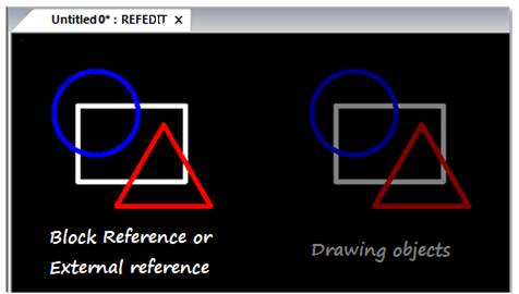 CAD drafting Edit References 9