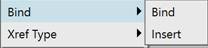 CAD drafting Bind External References 0
