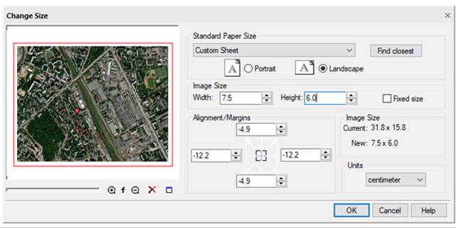 CAD drafting Resizing a Raster Image 6