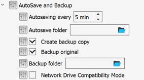 CAD drawing AutoSaving and Backup 5