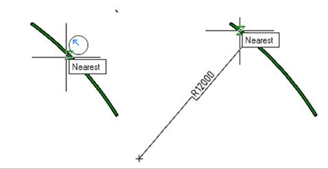 CAD drawing Big Radius 11