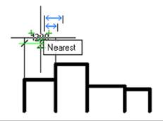 CAD drawing Continue Dimension 11