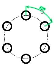 CAD drawing Continue Dimension 20