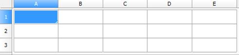 CAD drafting Interface of the Table Editor Dialog 3