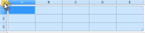 CAD drafting Interface of the Table Editor Dialog 6