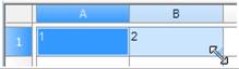 CAD drawing Interface of the Table Editor Dialog 14