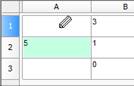 CAD drawing Interface of the Table Editor Dialog 80
