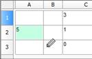 CAD software Interface of the Table Editor Dialog 82