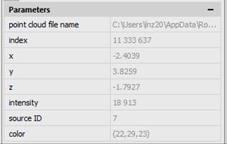 CAD software Point Info 7