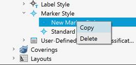 CAD drawing Creating Marker Styles of Geopoints 2