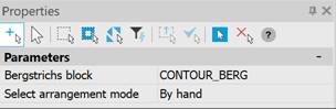 CAD software Creating Bergstriches 7